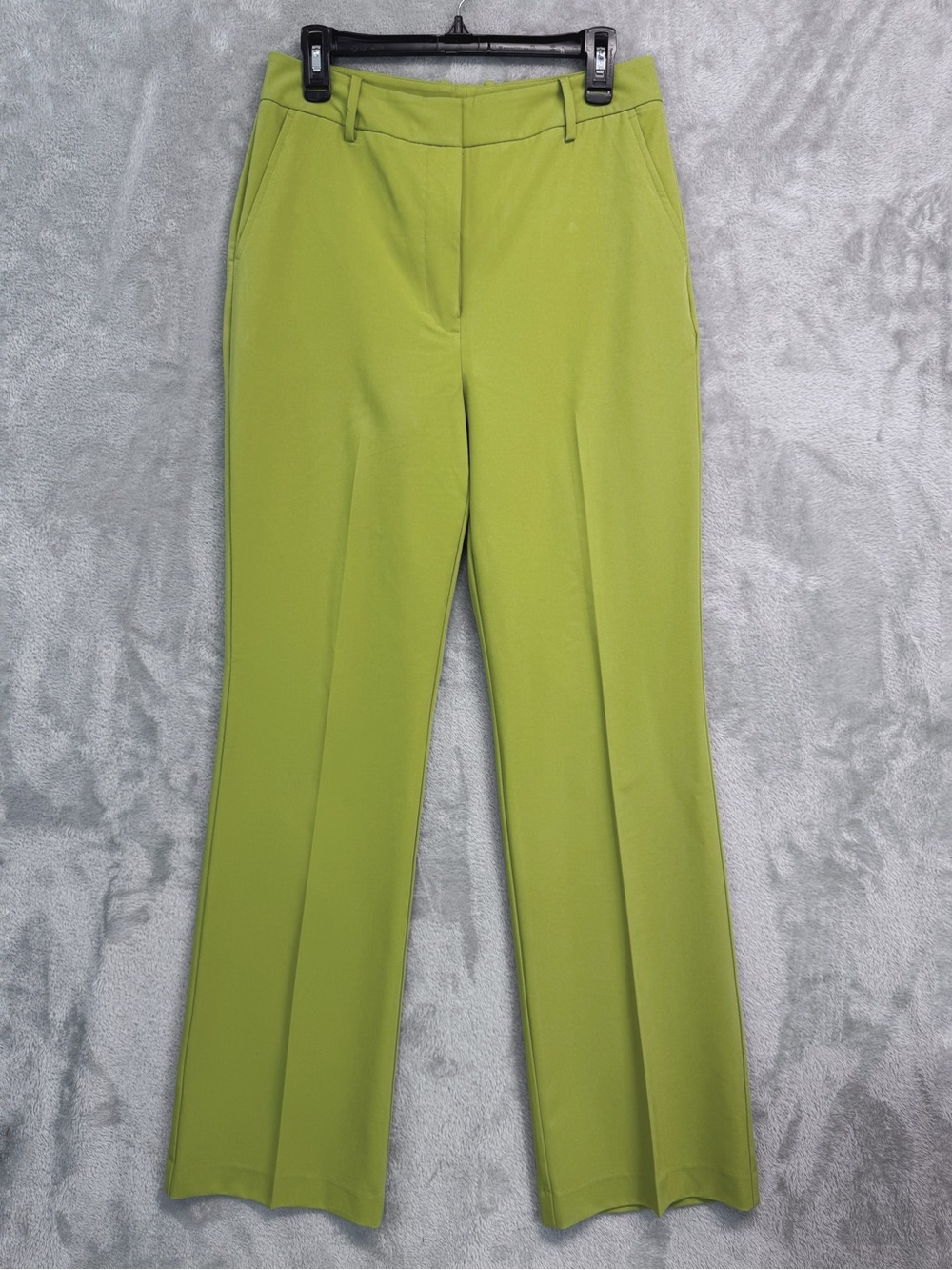 Worthington Women's Business High-Rise Modern Trousers in Apple Green Size 6